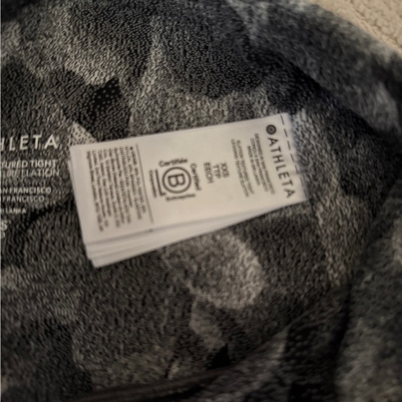 Elation Textured Leggings Athleta - Picture 5 of 5